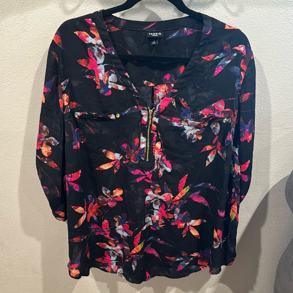 Torrid Harper blouse